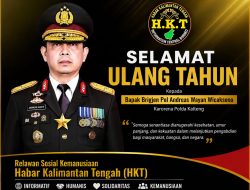 Solidaritas dan Doa: Relawan HKT Ucapkan Selamat Ulang Tahun untuk Brigjen Pol Andreas