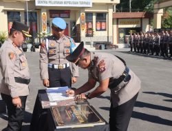 Rotasi Jabatan di Polres Kotim, Empat Kapolsek Resmi Berganti Pimpin Wilayah