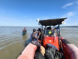 Tabrakan Kapal di Perairan Labuan Mas Kotabaru Mengakibatkan Satu Korban Hilang