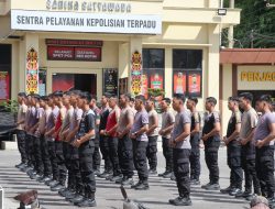Satu Komando: Polres Kotim Pastikan Dalmas Siap Rebut Trofi HUT Bhayangkara
