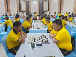 Kejuaraan Catur Kapolda Kalteng Memanas, 81 Peserta Adu Pikiran