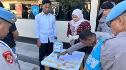 Stop Narkoba! 16 Bintara Mutasi Palangka Raya Jalani Tes Urine