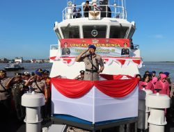 Momen Haru di Kapuas: Karangan Bunga Polda Kalteng untuk Sang Pejuang