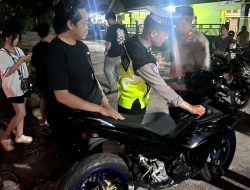 Balapan Liar di Kota Palangka Raya Diburu Polisi, Dua Motor Berhasil Diamankan Petugas