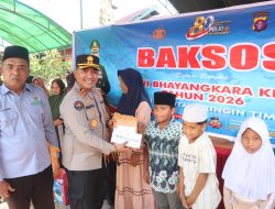 Bedah Rumah dan Baksos Sembako, Polres Kotim Tebar Kepedulian di Tanah Mas