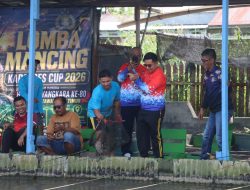 Ratusan Pemancing Padati Danau Mere, HUT Bhayangkara ke-80 Polres Kotim Semarak