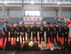 Kejuaraan Karate Kapolri Cup 2026, Polda Kalteng Borong 13 Medali