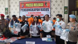 Polresta Palangka Raya Ungkap 36 Kasus, 46 Tersangka Berhasil Diamankan
