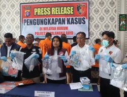 Polresta Palangka Raya Ungkap 36 Kasus, 46 Tersangka Berhasil Diamankan