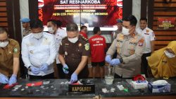 Polres Kotim Musnahkan 114,86 Gram Sabu dan 574 Orang Diselamatkan dari Narkoba