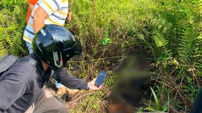 Digegerkan Penemuan Mayat Pria Membusuk di Palangka Raya Tanpa Identitas