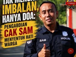 Viral! Polisi di Kalteng Tolak Amplop Ucapan Terima Kasih, Pilih Dibayar Doa