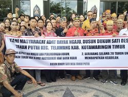 Gugat 2 Perusahaan Sawit, Warga Dusun Dukuh Tuntut 1.255 Hektare Lahan Ulayat Dayak Ngaju