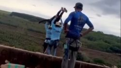 Detik-Detik Maut di Jembatan Brasil, Wanita 21 Tahun Tewas Saat Rope Jump