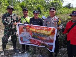 Maklumat Kapolda Kalteng: Polsek Baamang Gencarkan Sosialisasi Karhutla ke Warga
