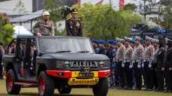 Upacara HUT Bhayangkara ke-80 di Polda Kalteng, Brigjen Yosi: Tegas Perkuat Layanan Kepolisian