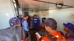 Tim Gabungan Lakukan Pencarian Hari ke-3 ABK TB. Kapuas Bahari V Terjatuh di Perairan Muara Sampit
