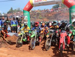 500 Rider Ramaikan Bhayangkara Mahaga Mentaya Trail 2026 di Bukit Lumut Patai Kotim