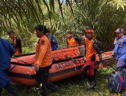 Tim Gabungan Cari Remaja Diduga Diterkam Buaya di Sungai Desa Karang Bintang