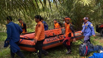 Tim Gabungan Cari Remaja Diduga Diterkam Buaya di Sungai Desa Karang Bintang