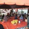 Polsek Pahandut Gelar Monitoring 128 Jiwa Korban Kebakaran di Palangka Raya