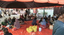 Polsek Pahandut Gelar Monitoring 128 Jiwa Korban Kebakaran di Palangka Raya