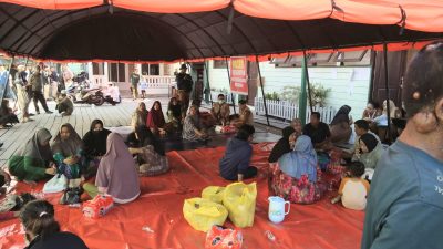 Polsek Pahandut Gelar Monitoring 128 Jiwa Korban Kebakaran di Palangka Raya
