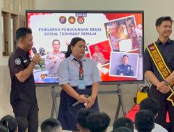 Bidhumas Polda Kalteng Gelar Sosialisasi Bijak Bermedia Sosial Kepada Pelajar di Palangka Raya