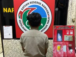 Satres Narkoba Kotim Tangkap Pemuda Pengedar Sabu di Baamang, BB Ditemukan Polisi