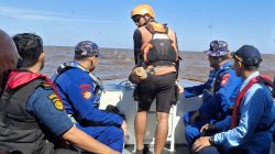 ABK Tug Boat Kapuas Bahari V Hilang Usai Terjatuh di Muara Ujung Pandaran
