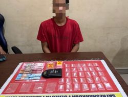 Diduga Pelaku Pengedar Sabu di Palangka Raya Diringkus Polisi, 32 Paket Gagal Beredar