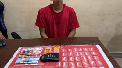 Diduga Pelaku Pengedar Sabu di Palangka Raya Diringkus Polisi, 32 Paket Gagal Beredar