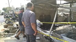Sijago Merah Hanguskan 5 Toko di Taman Sampit, Polsek Ketapang Lakukan Penyelidikan
