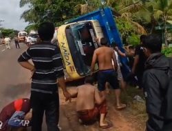 Duka di Sungai Paring, Ibu dan Anak Tewas Tertindih Truk Pengangkut Aqua Gelas