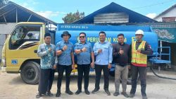 Air Sungai Mulai Asin, PDAM Kotim Salurkan 150 Ribu Liter Air Bersih ke 9 Desa Wilayah Selatan