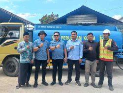 Air Sungai Mulai Asin, PDAM Kotim Salurkan 150 Ribu Liter Air Bersih ke 9 Desa Wilayah Selatan