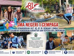Semangat Kemerdekaan di SMA Negeri 1 Cempaga, Lomba Jadi Wadah Kreativitas dan Penguatan Karakter