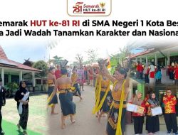 Semarak HUT ke-81 RI, Guru dan Siswa SMA 1 Kota Besi Bersatu dalam Lomba Kemerdekaan