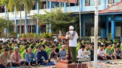SMAN 1 Sampit Gelar Salat Istisqa, Mengetuk Langit Lewat Doa