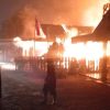 Siang Terbakar, Malam Berkobar! Sampit Dikepung Dua Kebakaran