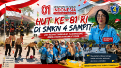 HUT ke-81 RI di SMKN 4 Sampit Jadi Ruang Tumbuhkan Nasionalisme dan Kembangkan Bakat Siswa