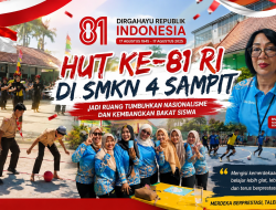 HUT ke-81 RI di SMKN 4 Sampit Jadi Ruang Tumbuhkan Nasionalisme dan Kembangkan Bakat Siswa