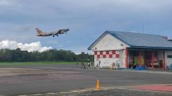Abu Vulkanik Anak Krakatau Ganggu Konektivitas Udara Sampit, Dua Rute Batal
