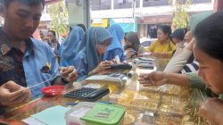 Emas Tetap Jadi Favorit Warga Sampit, Pasar Bergairah