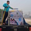Pemuda Tani Kotim Turun Tangan, Air Bersih Disalurkan ke Wilayah Selatan di Tengah Kemarau