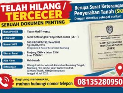 PENGUMUMAN PENTING!!