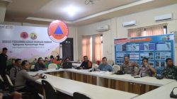 Kapolres Bersama Bupati Kotim Monitoring Karhutla di BPBD
