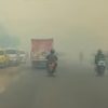Sesak dan Mata Perih! Sampit Dikepung Asap dan Abu Karhutla