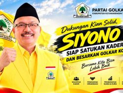 Dukungan Kian Solid, Siyono Siap Satukan Kader dan Besarkan Golkar Kotim