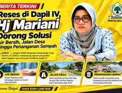 Reses di Dapil IV, Hj Mariani Dorong Solusi Air Bersih, Jalan Desa hingga Penanganan Sampah